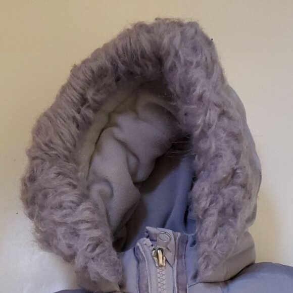 Jessica Simpson Puffer Winter Coat Jacket MAUVE Quilted INFANT Girl 12 Months - Picture 8 of 16